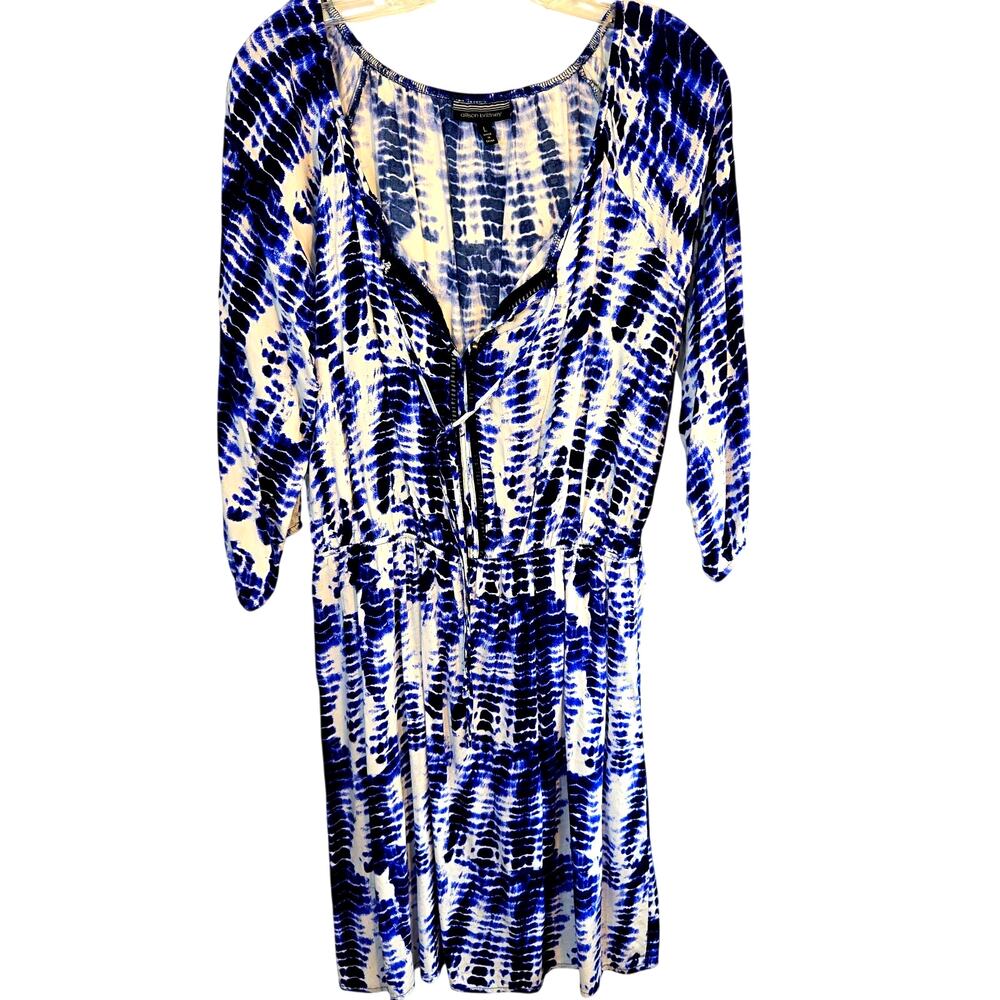 Allison Brittney Large Women's Dress Blue Misses Size12 14